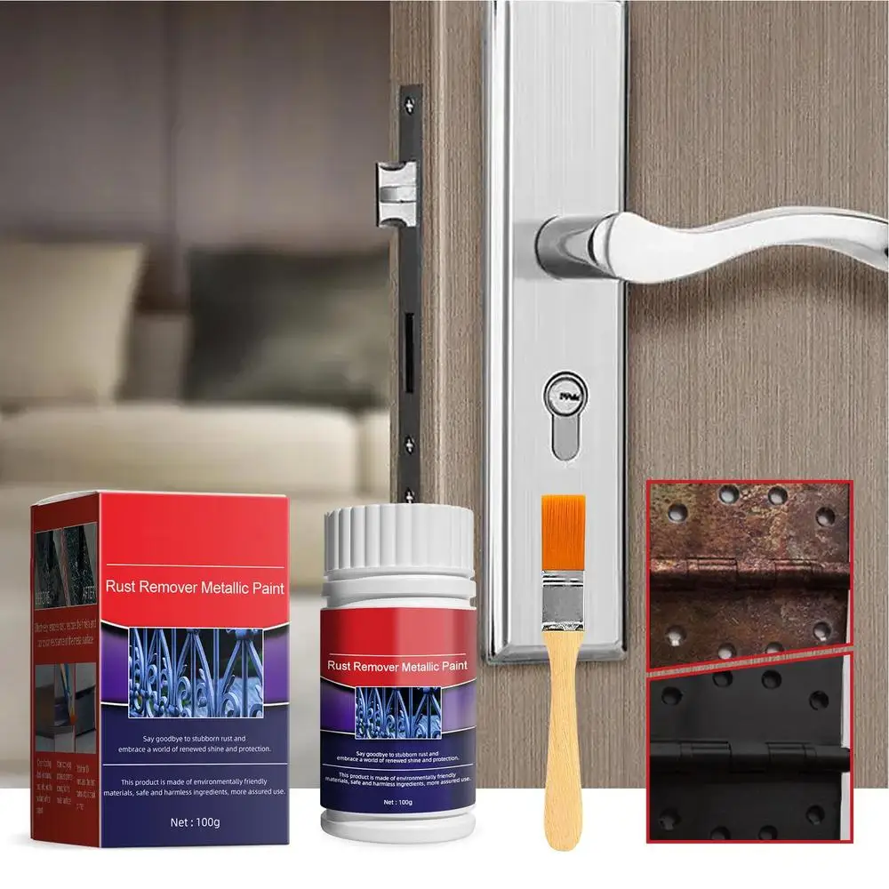 Description Picture 2 of item100ml Auto Anti Rust Paste Water-based Metal Surfaces Repair Rust Remover Spray Metal Surface Chrome Paint Iron Stainless Steel