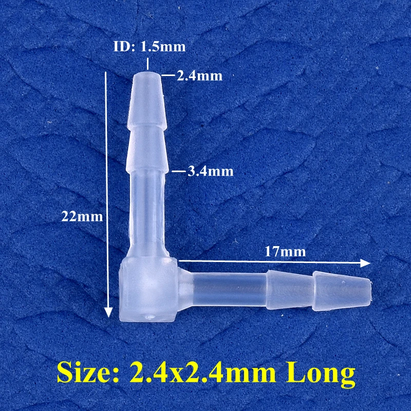 Versatile PP Elbow Connectors for Diverse Applications - 4-20mm, 5-200pcs Pack