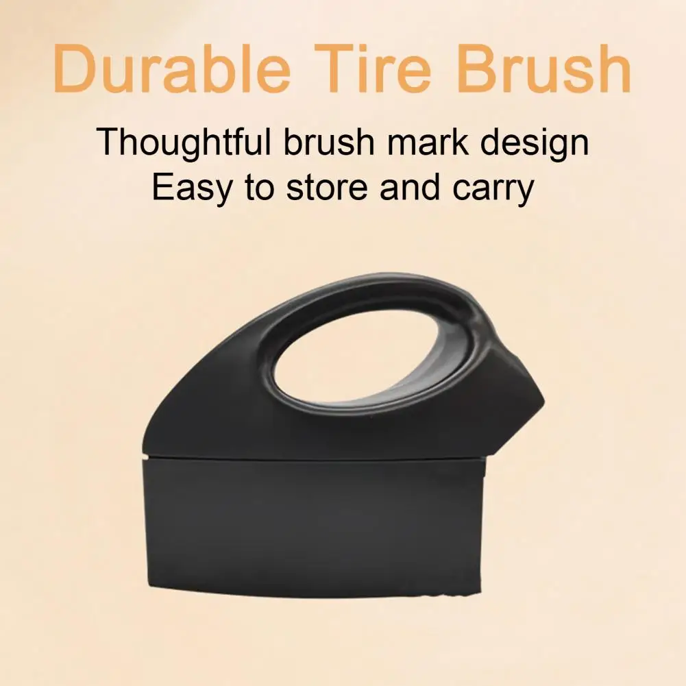 Car Tire Brush Tire Dressing Brush High Density Portable Car Supplies Fine  Synthetic Fiber Car Tire Detailing Brush for Auto - AliExpress