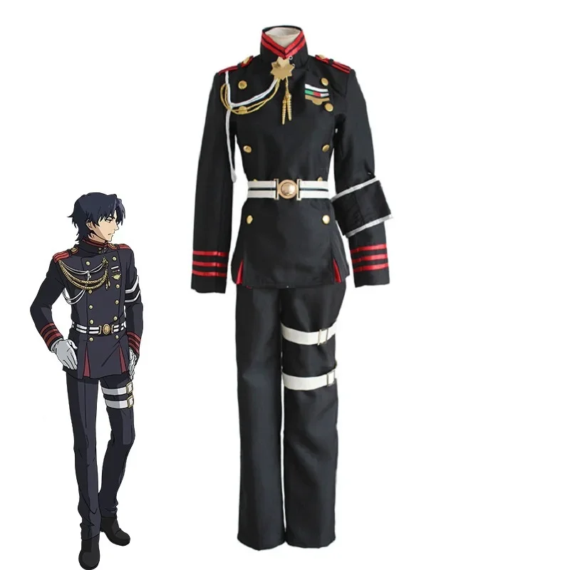 

Anime Seraph Of The End Cosplay Guren Ichinose Cosplay Costume Owari No Seraph Military Uniforms Outfits Halloween Costumes