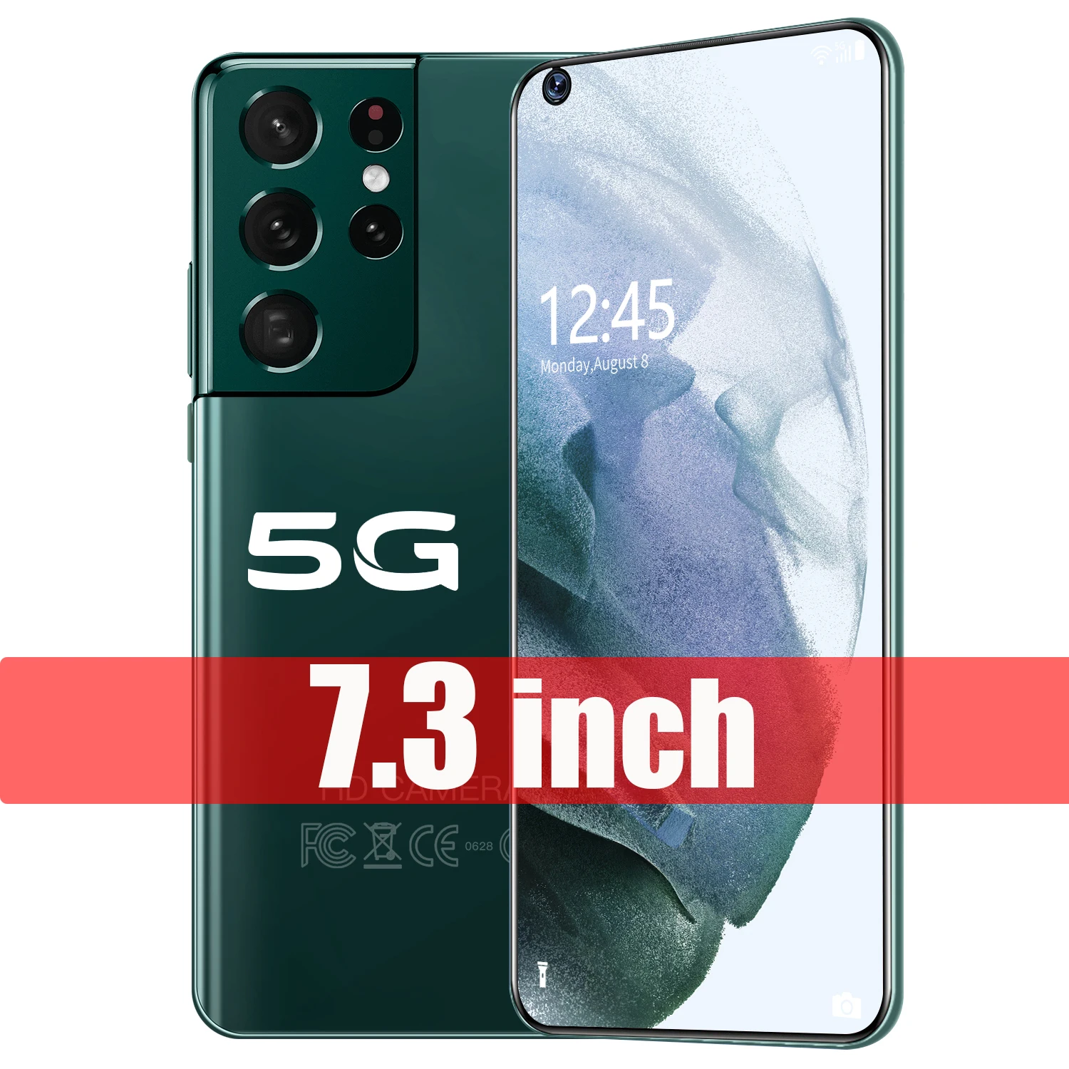 best android cell phone New S22 Ultra 7.3 HD Full screen android smartphone 16GB+512GB Mobile phone 5G cellphone 24+48MP HD camera Fashion Smart phone best android cellphones Android Phones