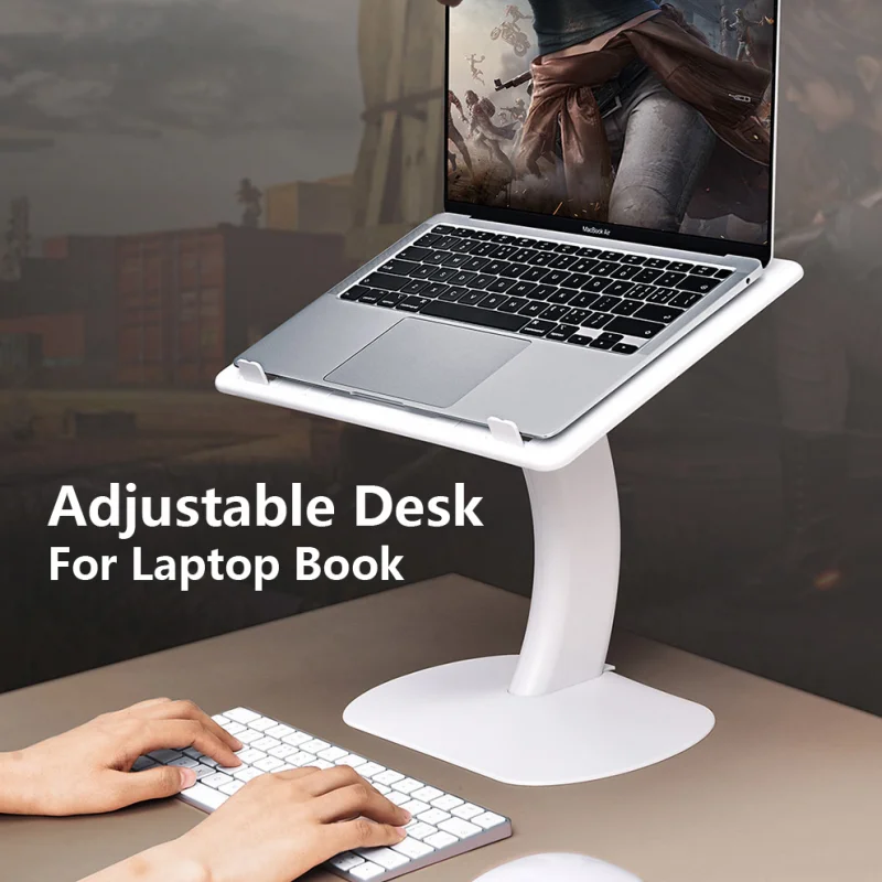 Portable Laptop Stand Folding Bed Table Multi Function Learning Reading Heightening Bracket