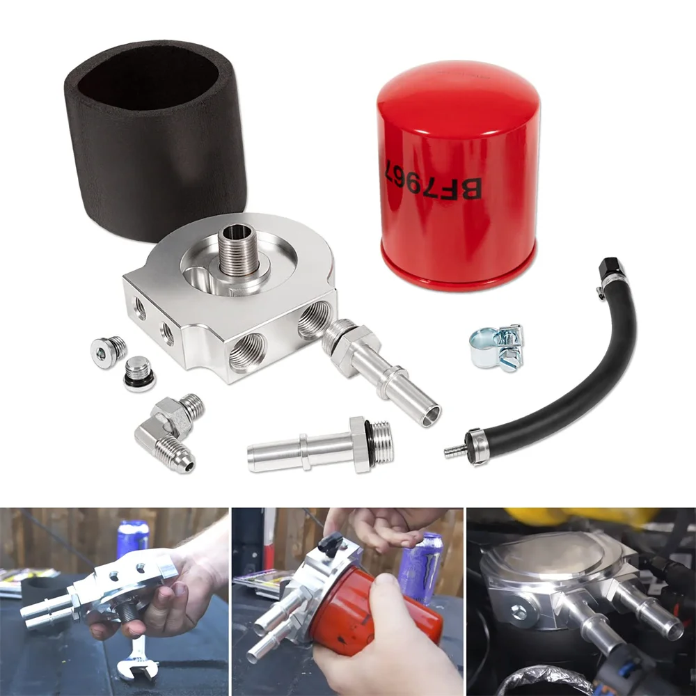 

Replace for 121003 Fuel Filter Conversion Kit, Fit for Ford 2011-2022 F250 F350 F450 F550 with 6.7L Powerstroke Diesel Engine