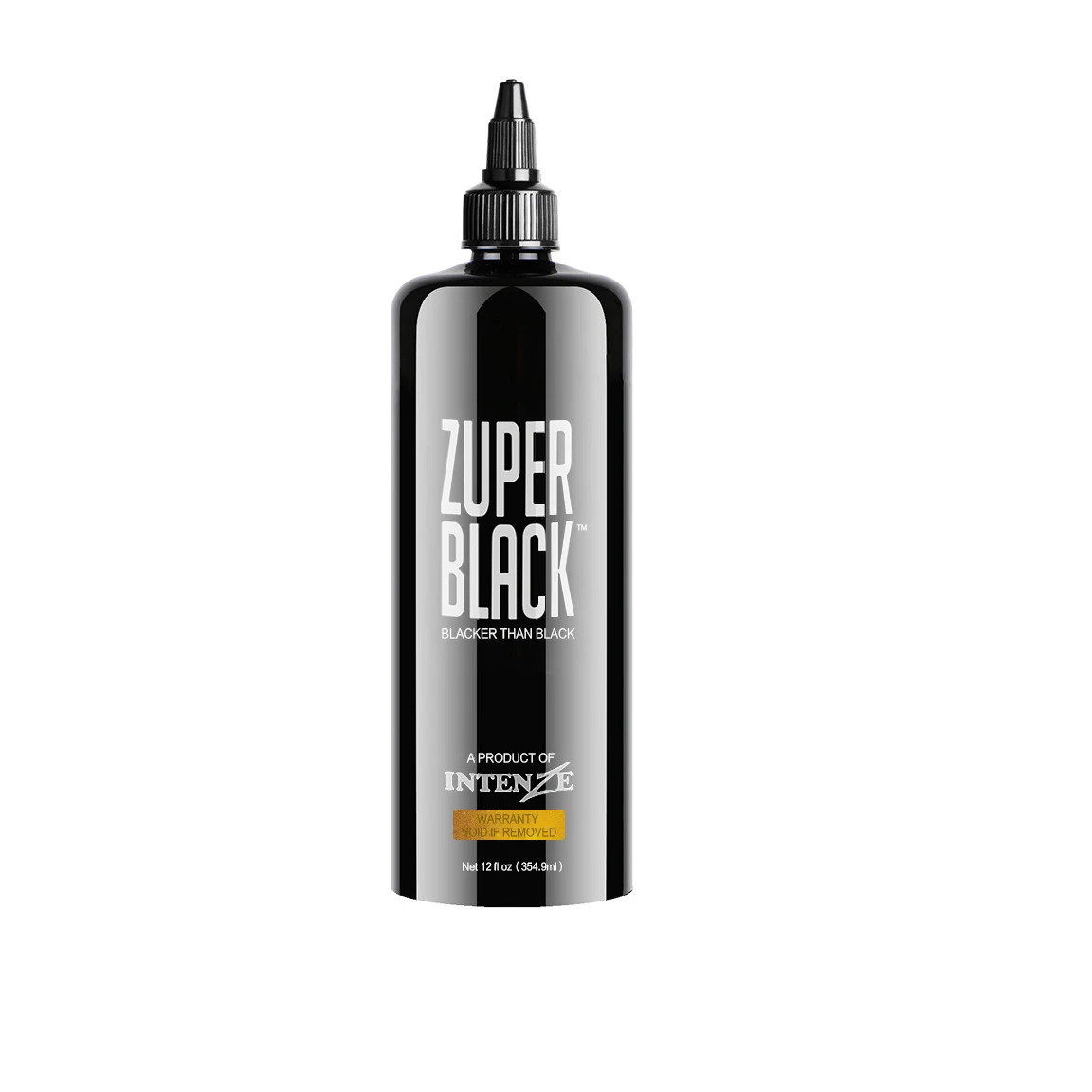 Tattoo Ink Small Particle Zuper Black Silicone Leather 360 ml 12 oz Super Black for Student Practice