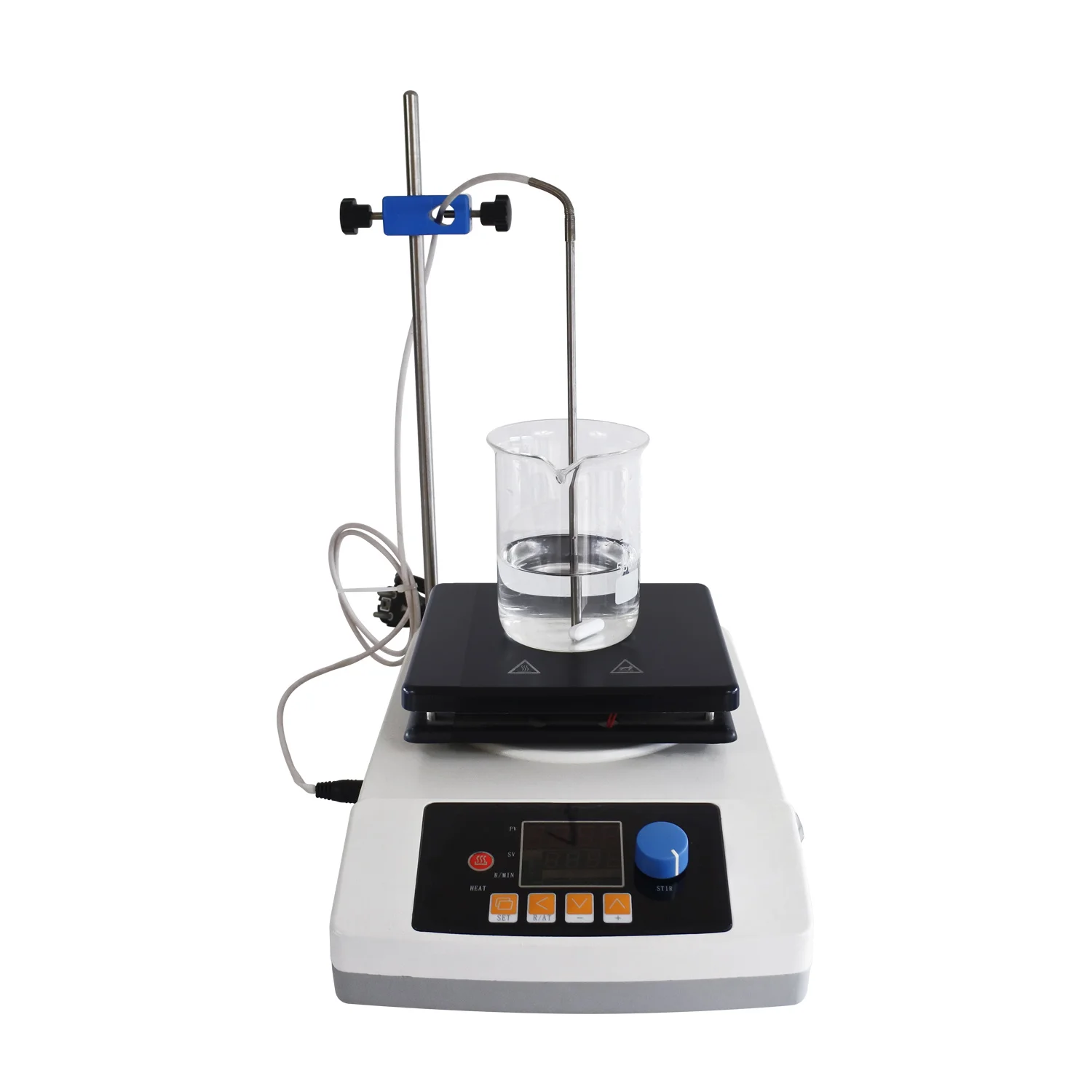 

Laboratory hotplate with magnetic mixer stirrer hot plate digital