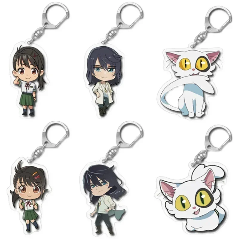 LINGJIONG Suzume No Tojimari Mini-Stuhl – Anime-Figur, Holzbank Mit 3 Beinen, Dekoration