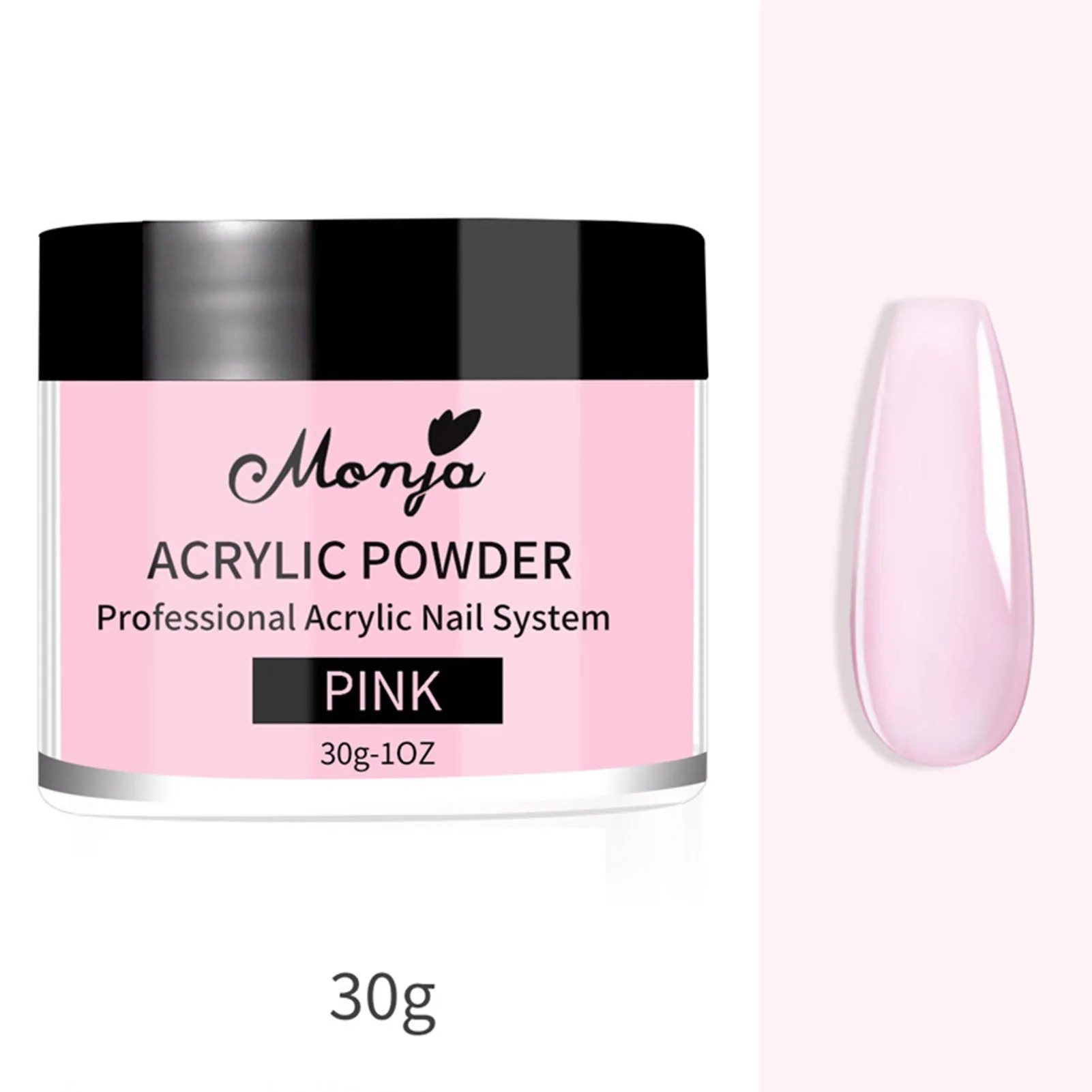 Nail Art Acrylic Powder for Women Gentle Color Crystal Nail Salon Art Tool for Salon Expert and Naive Women MIAO