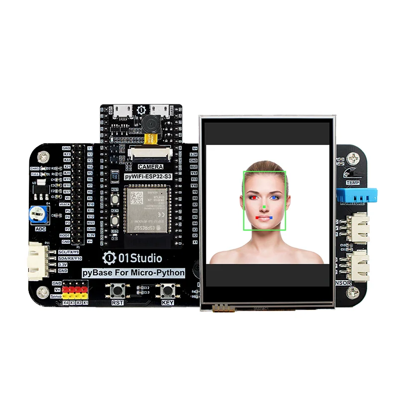 PyWiFi-ESP32-S3 MicroPython AI Machine Vision iot WiFi Bluetooth макетная плата