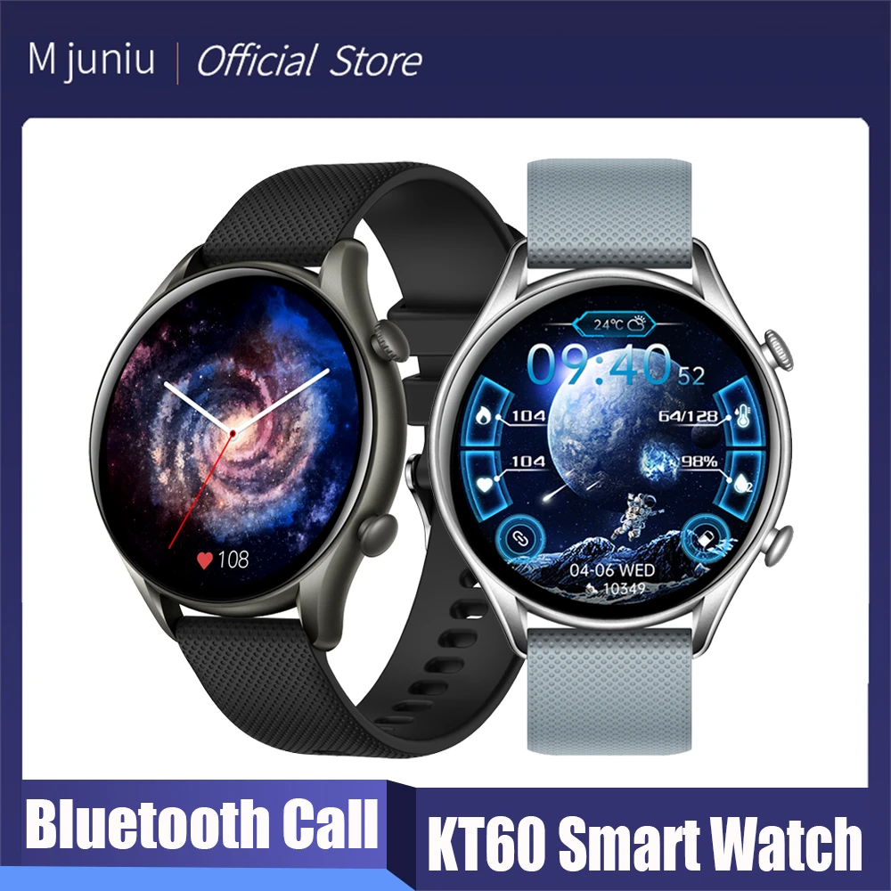 2022 New Smartwatch Men 1.32 inch 360*360 HD Display Full Screen Touch Bluetooth Call Heart Rate Monitoring Smart Watch PK GTR3