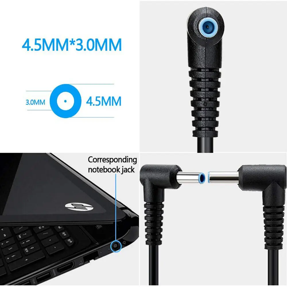 New 65W Laptop Adapter Charger Power Supply for HP ProBook 430 440 450 455 470 G5 — view 5