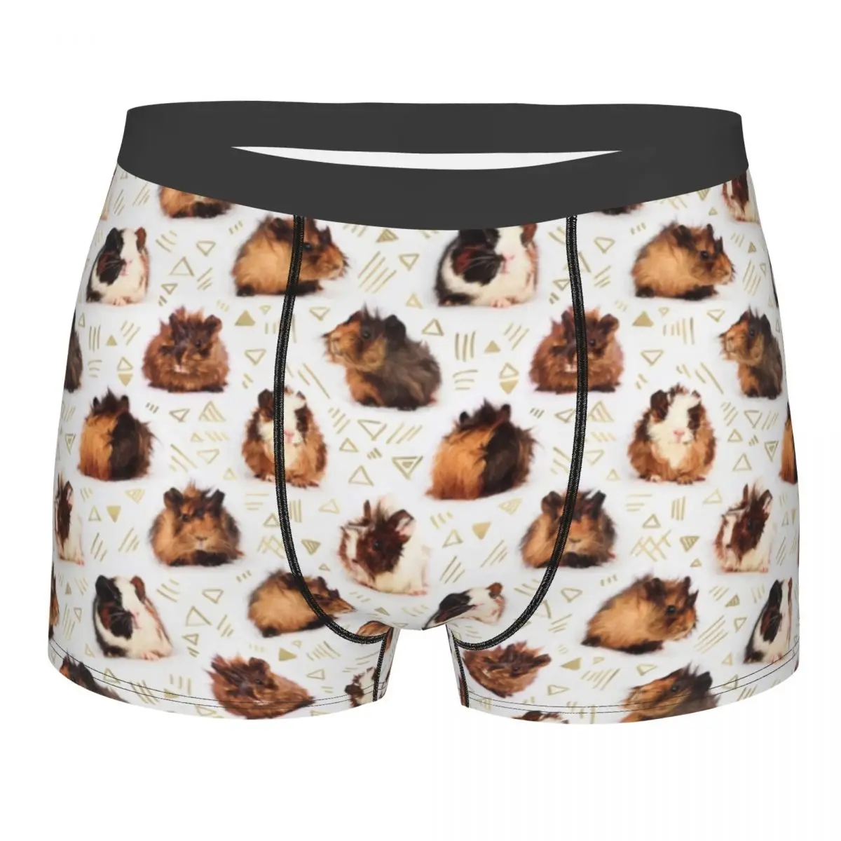 

Cute Guinea Pig Animal Men Underwear Boxer Shorts Panties Sexy Polyester Underpants for Male