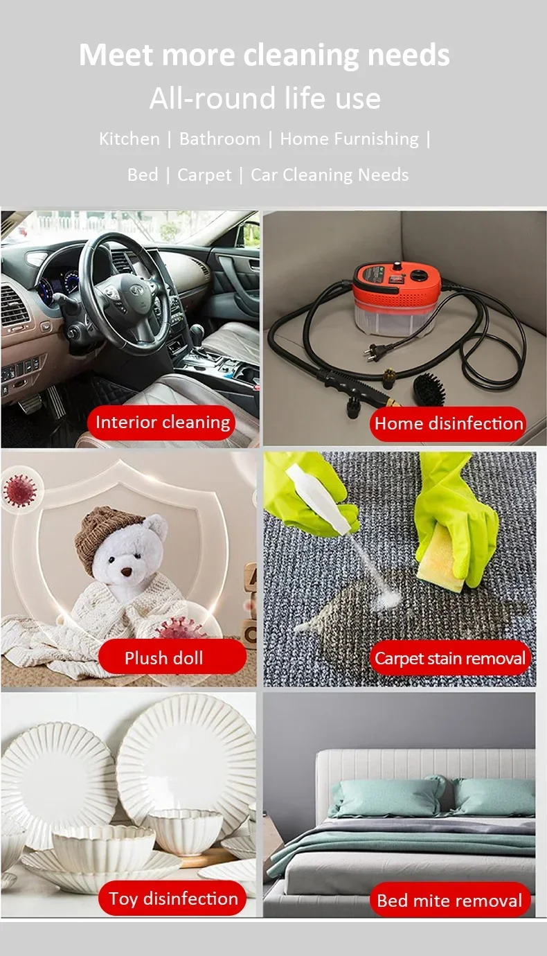 Högtrycks ångtvätt för hemmet kök och bil_voghion.com