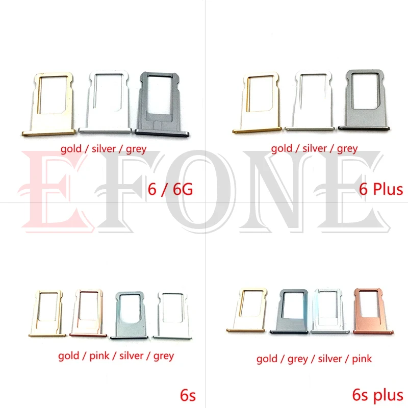 For Iphone 6 6S 6G 7 7G 8 8G Plus Sim Card Slot Tray Holder Sim Card Reader Socket sim card sim card reader