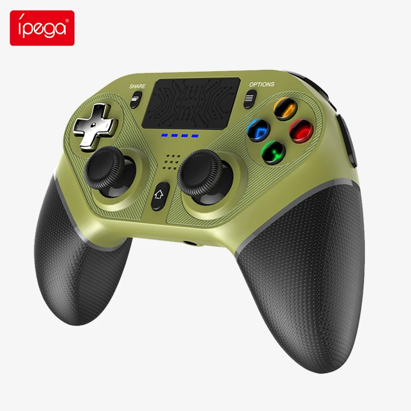 doen alsof erwt Voetzool Ipega Pg-p4010a Gamepad Ps4 Controller Bluetooth Vibration Armygreen  Joystick For Playstation 4 Game Console Pc Android Ios Ps3 - Gamepads -  AliExpress