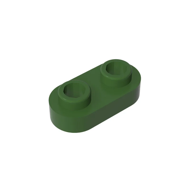 50 Stück 35480 rund 1 x 2 mit offenen Noppen, Ziegelsammlungen, modulares GBC-Spielzeug für technische MOC-DIY-Gebäude, kompatibel mit Blöcken – Detail 6