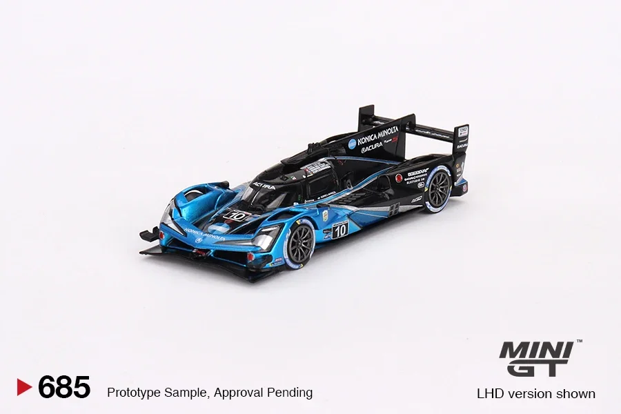 MINIGT 1/64 BMW M Team RLL Cadillac Racing 2023 IMSA Acura ARX-06 GTP Car Alloy Toys Motor Vehicle Diecast Metal Model 6