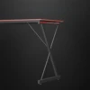 Office Desk，This  gamimg table is supported by a sturdy steel frame and features 6