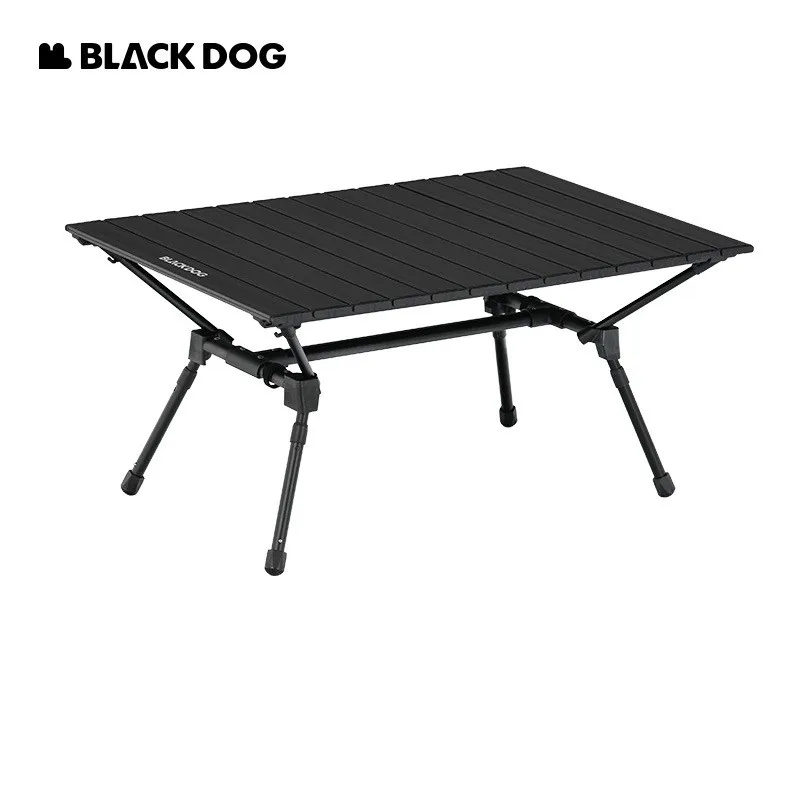 

BlackDog Outdoor Camping Table Foldable Portable Aluminium Alloy Adjustable Height Picnic Tea Table Folding Furniture Picnic BBQ