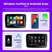 EKIY 5.0 inch Wireless CarPlay Moto Portable Digital Motorcycle Dashboard GPS Navigation Display Screen Android Auto Monitor - Image 4