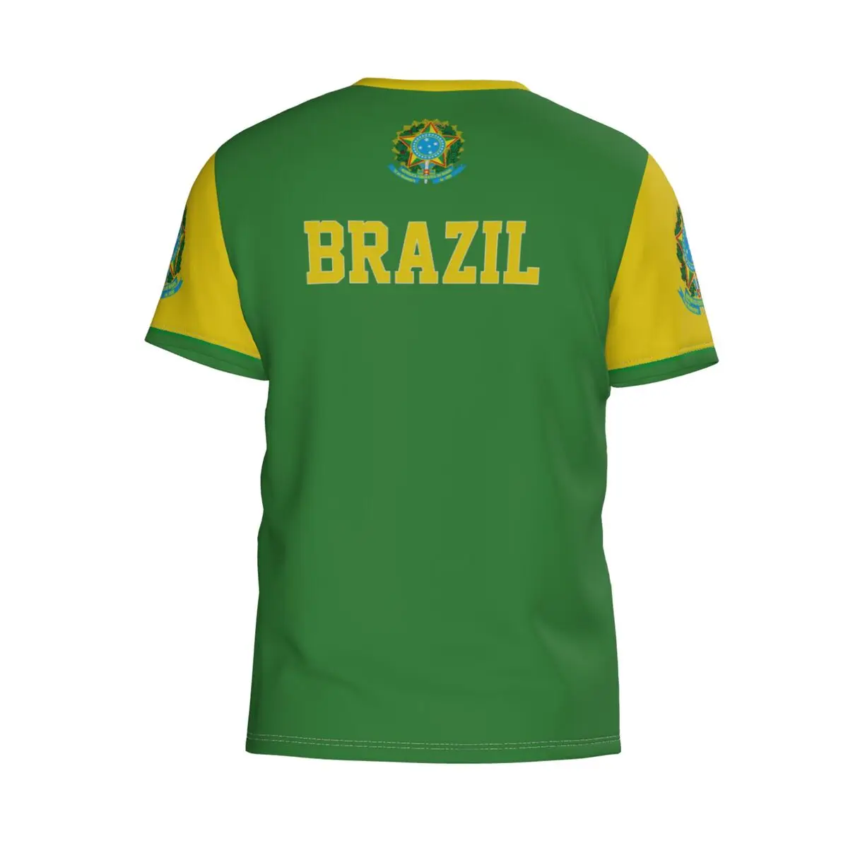 2023 Custom Name Number Brazil Country Flag T-shirts Clothes T shirt Men  Women Tees Tops For Soccer Football Fans Gift US Size