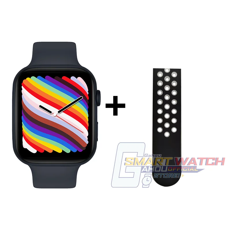 2022 Men Smartwatch D7 Pro Max Wireless Charge Bluetooth Call Blood Glucose Series 7 IWO Smart Watch Men Women PK Watch Series 6 