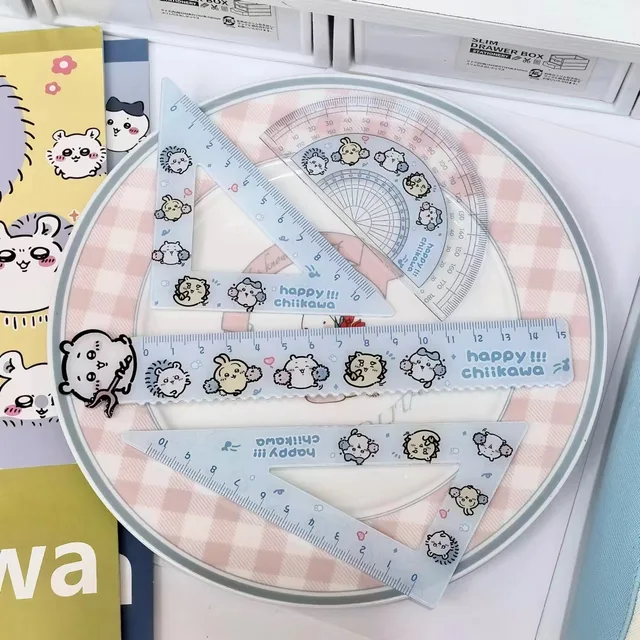 Chiikawa Ruler Suit Ruler for Students - Chiikawa Plush