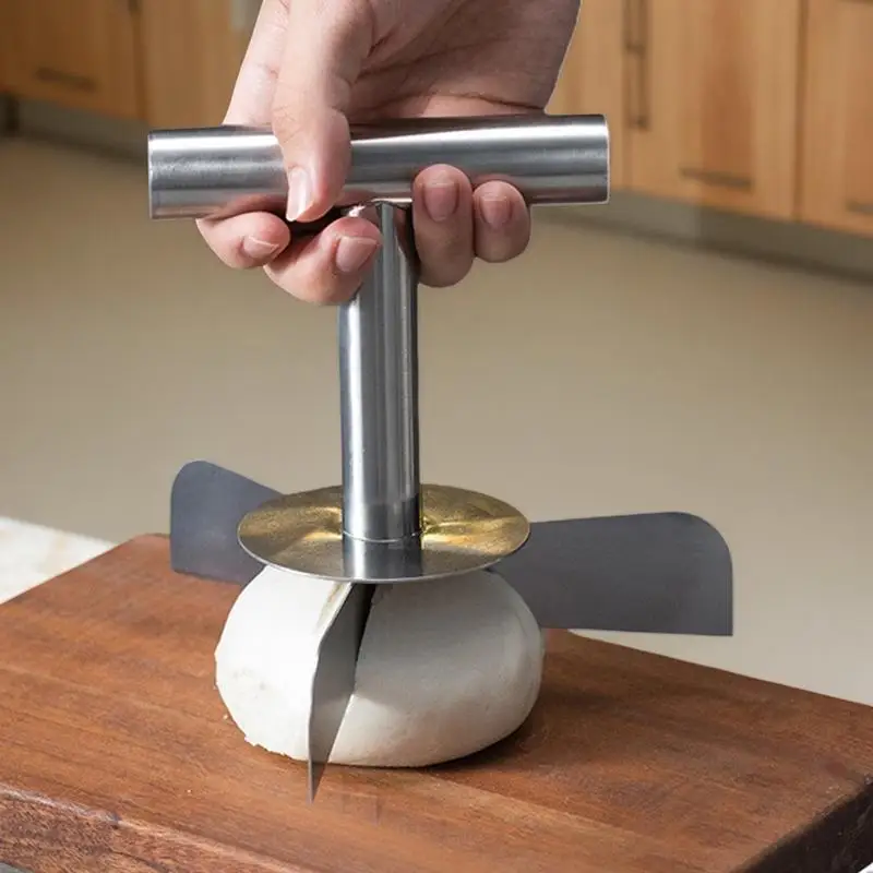 Dough Divider Bread Cutter Stainless Steel Food Baking Scrapers Baking Supplies Reusable Food Chopper Noodles Cutter Even Pizza