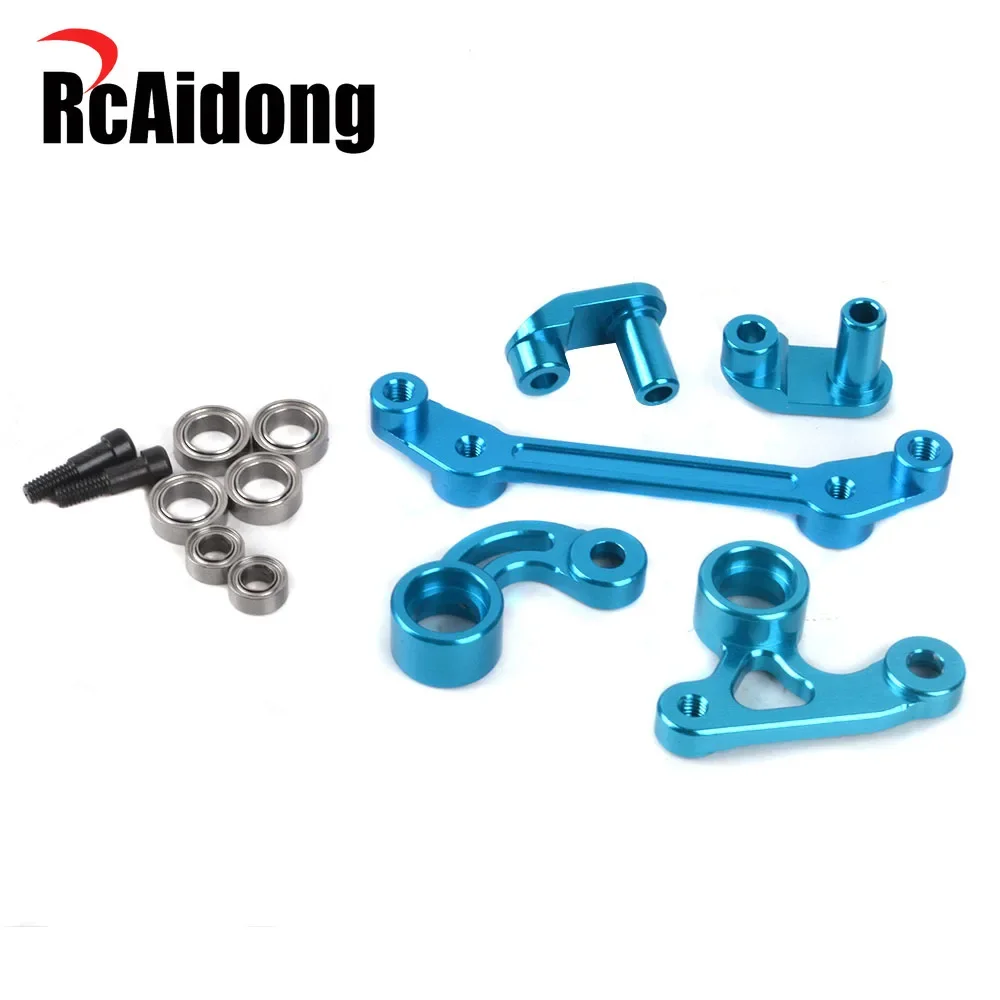 

RcAidong Aluminum Ball Bearing Steering fit for Tamiya M05 M06 Chassis 54191 54192 Upgrades Parts