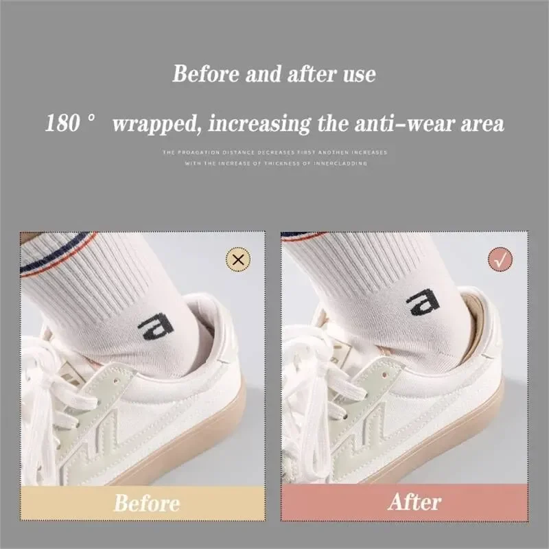 Adjustable Heel Pad Insole, Sports Shoes Heel Patch, Anti-wear Foot Protection Shoes Patch, Non-slip and Comfortable.