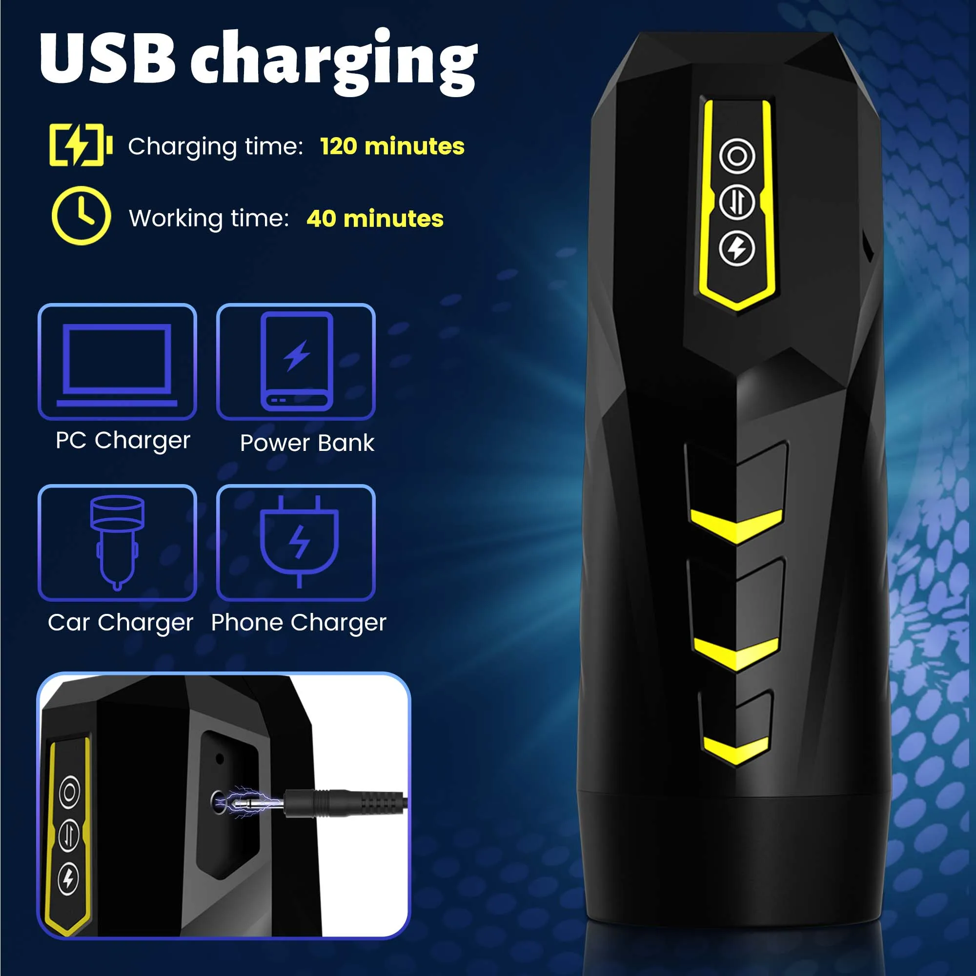 Automatic Male Masturbator Telescopic Masturbation Adults Sex Toys for Men Piston Mastubators Cup ipx8_voghion.com