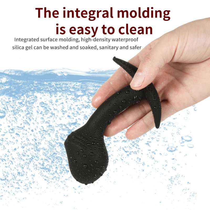 Compact silicone trainer shown with ergonomic design, private storage style, and adult wellness use