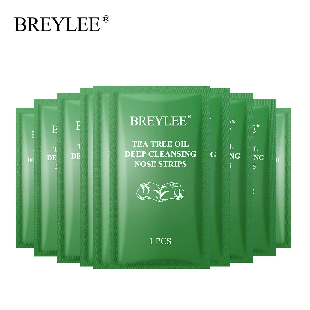 

Маска BREYLEE для удаления черных точек в носу, лечение энса, зеленая маска, полоски для очистки пор в носу, наклейки, маски для лица с зеленым чаем