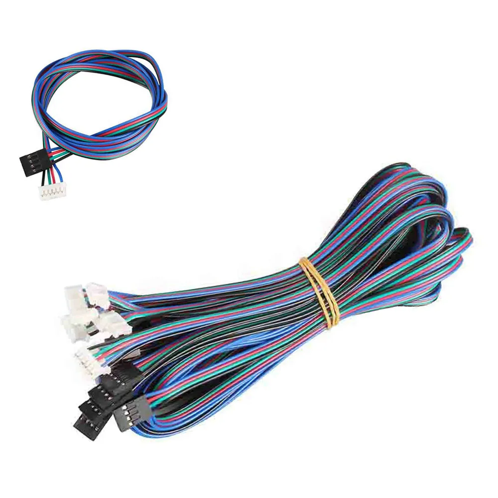 

5x 4Pin Stepper Motor Cable XH2.54 Terminal Wire Connector For 3D Printer Nema17 Helicopter DIY FPV Drone Quadcopter