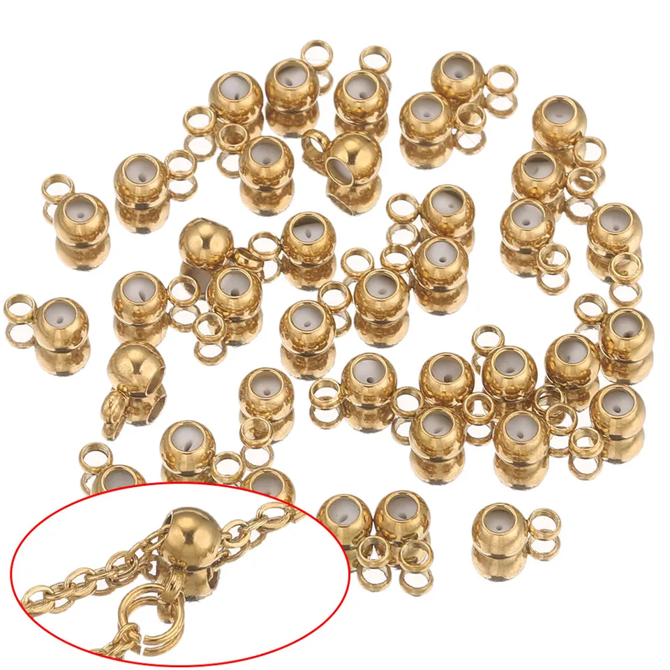DIY maak je eigen bedelketting goud ca. 40cm 5cm verlengketting | FRIS! Kralen en Sieraden
