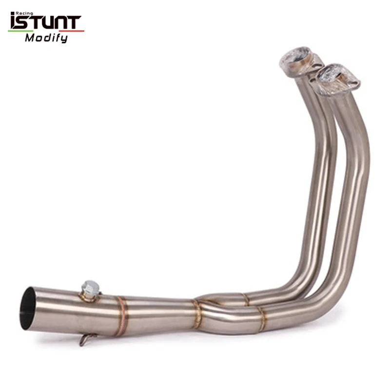 For Kawasaki Vulcan 650S S650 VN650 EN650 Front Link Motorcycle Exhaust Escape Moto Modified Stainless steel Pipe Full System - Image 4