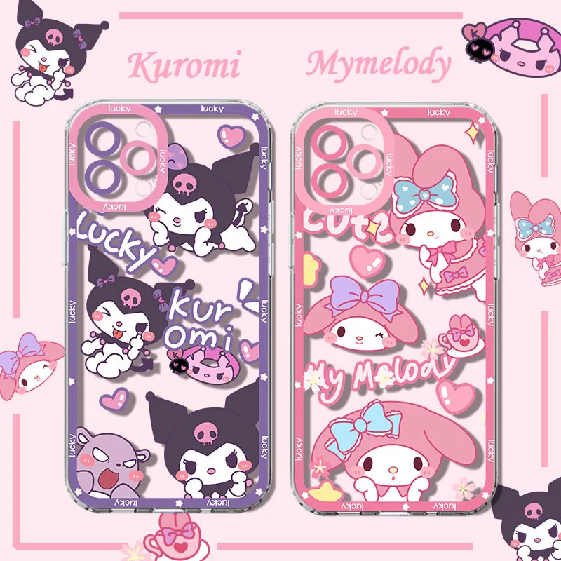 Bella Custodia Sanrio Kuromi Per Samsung Galaxy A13 A23 A33 A53 5G A73 A12 A22 A32 A52 A52S A04 A05 A15 A50 A70 A31 A51 A71 Cover