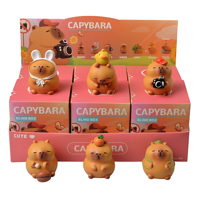 Blind Box Capybara GVMJHYK - Figura Sorpresa Collezione Per Adulti E Bambini