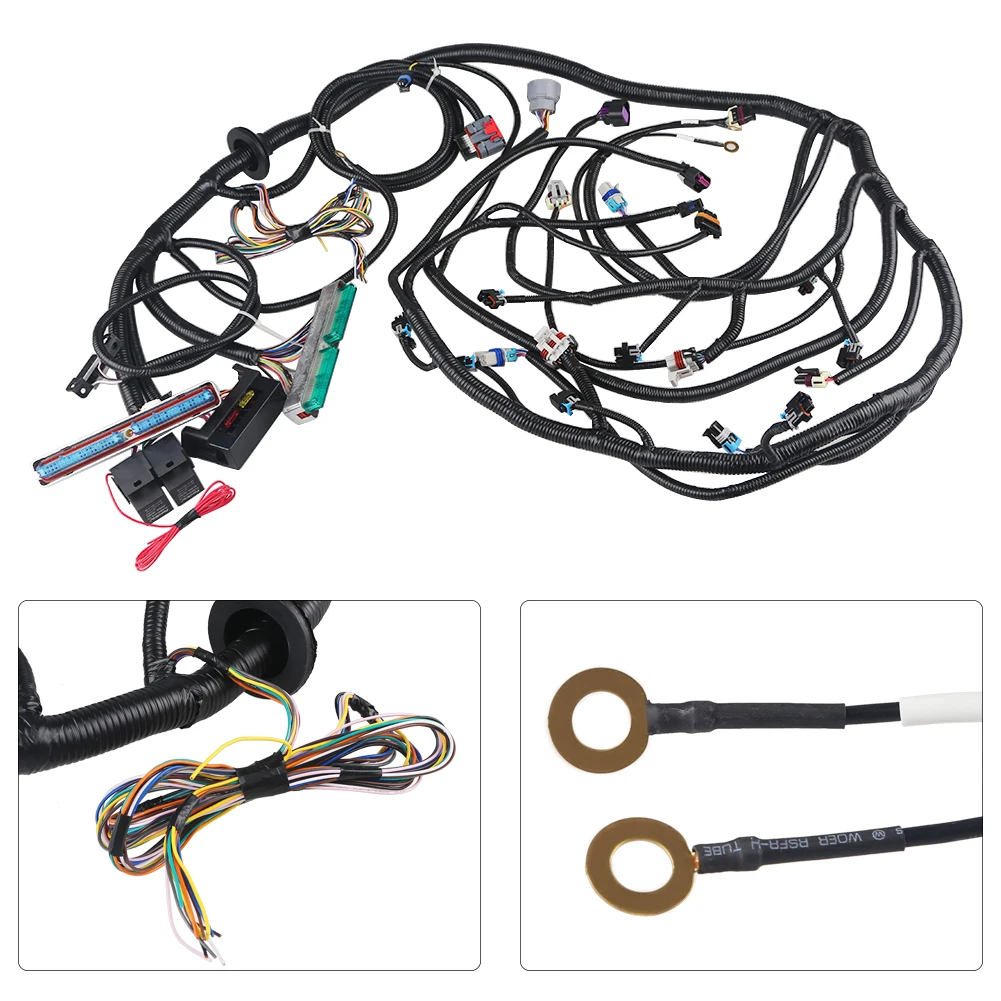 

Автомобильная проводка двигателя адаптер 4L60E коробка передач для двигателей DBW LS3 4,8 5,3 6,0 2003 2004 2005 2006 2007 автомобильные аксессуары