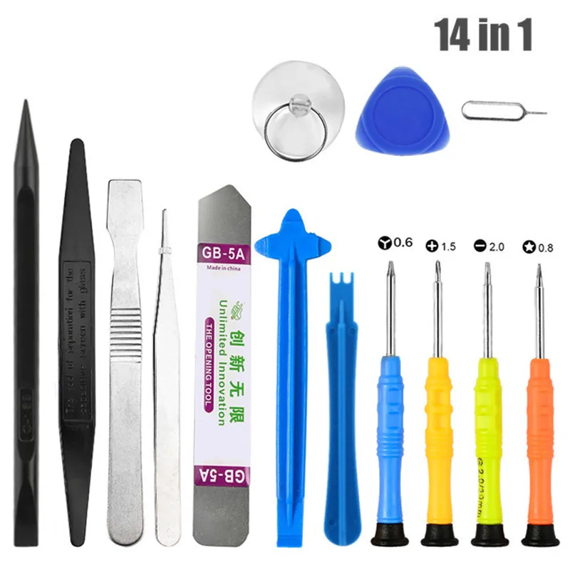 8-24 in 1 스크루 드라이버 세트 iPhone X 8 7 6S 6 Plus 11 Pro XS 핸드 툴휴대 전화 수리 도구 키트 Spudger Pry Opening Tool