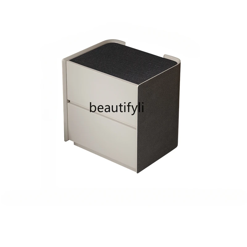 

Designer Large Bedroom Italian Minimalist Post-Modern Hong Kong Bedside Table