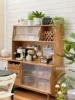 1/6 bjd ob11 miniature dollhouse furniture Mini model Red Cherry Wood Sideboard/Storage Cabinet 6