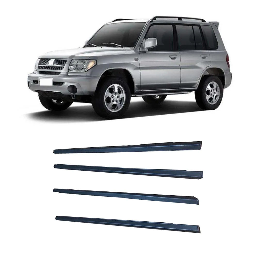 

4 Pieces Inner or Out Glass Rubber for Pajero Mini H60 H70 MR351775 Weather Strip for Montero Pinin MR365451 Moulding for Shogun