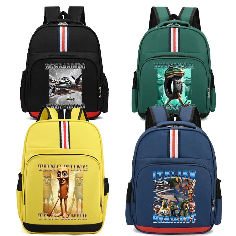 Tralalero Tralala Backpack New Tungtung Sahur Brainrot Student