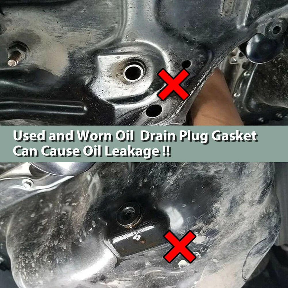Aluminum Oil Drain Washer Gasket For Lexus For Toyota OEM#9043012031;1210154042; 1210154062; 1210154130; 1210163011 10PCS