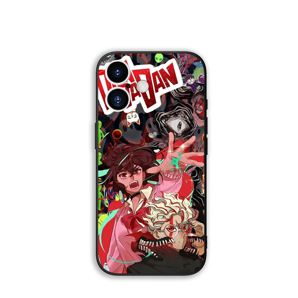 Stylish Protective Coque Cover with Dandadan Momo Okarun Design