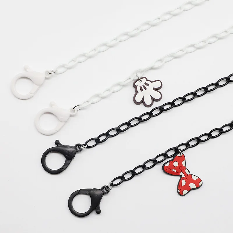 Face Mask Chain For Children Funny Cotton Glasses Lanyard Necklace Hangs Mouse Eyewear Chain Sunglasses Cord Jewelry Accessories