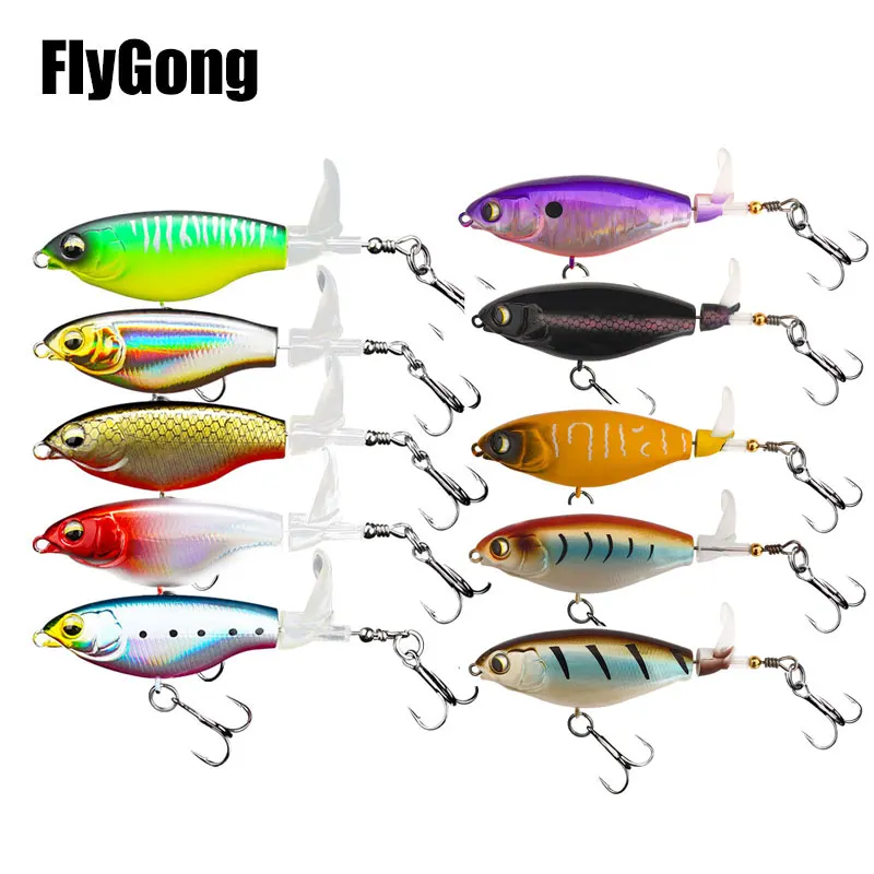 1pcs Whopper Plopper 6.5g 12g Lure Topwater Fishing Lures Spin Tail  Floating Spinner Hard Bait Popper Bass Artificial - AliExpress