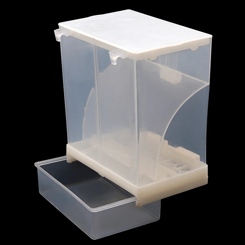 1Pcs Pet Bird Feeder Prevention Splash Food Container Parrot Hanging Automatic Feeder Bird Feeder Starling Tiger Skin Peony 3