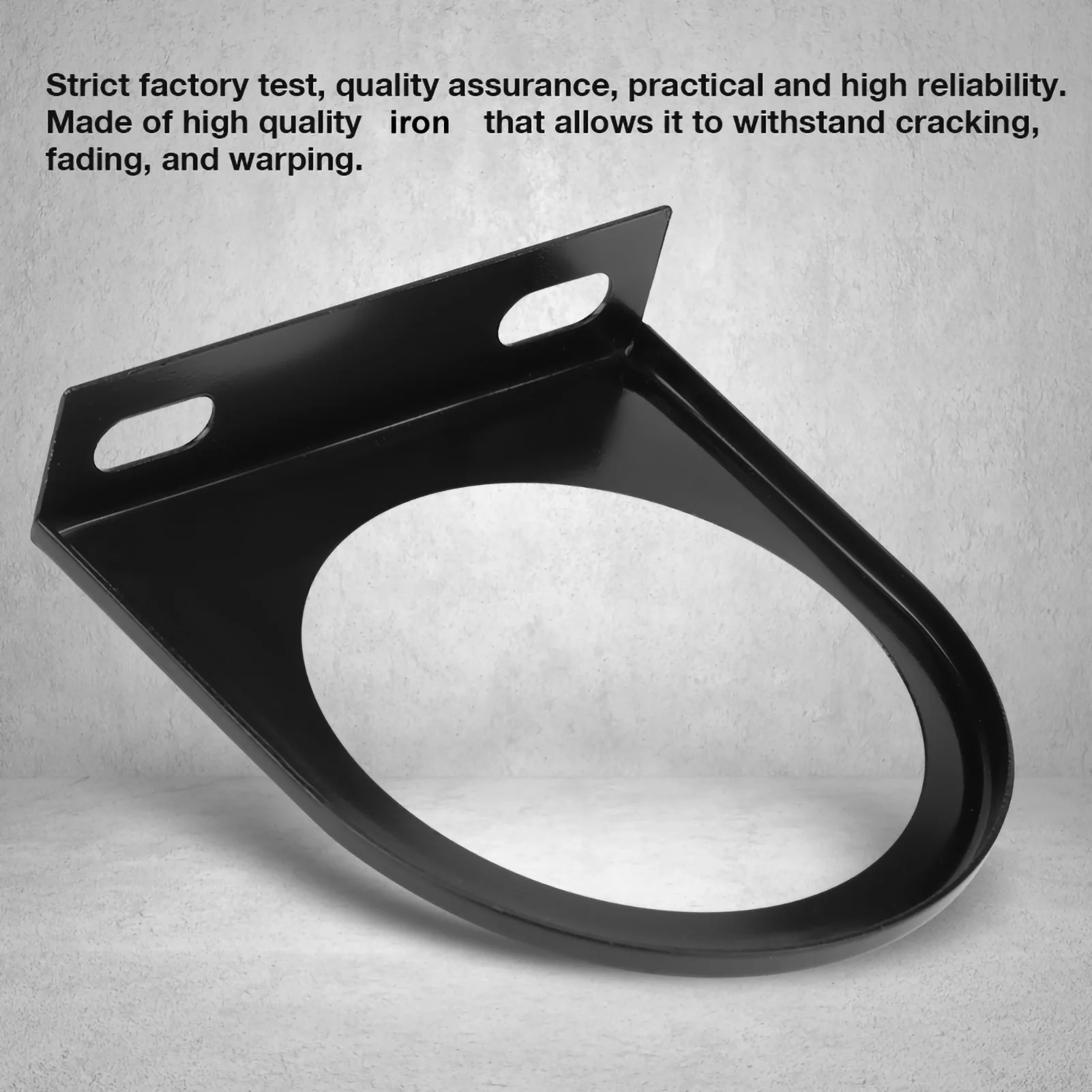 Universal Single Hole Meter Gauge Pillar Mount Pod Holder Bracket 52mm 2 Inch With car meters holder