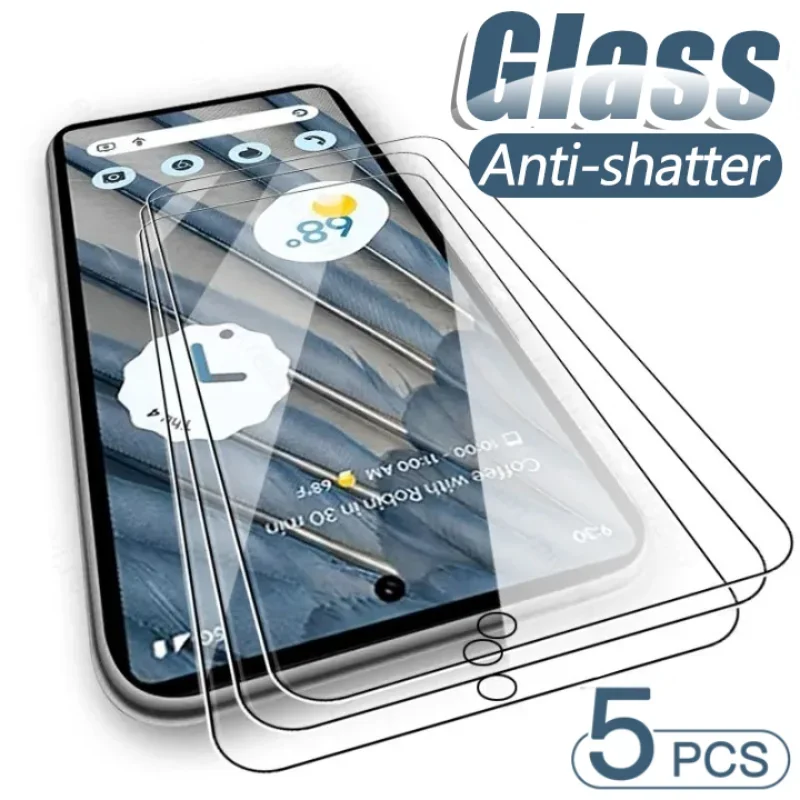 Per Google Pixel 7A Screen Protector 1-5Pcs 9H Durezza Vetro Temperato Hd Pellicola Protettiva Trasparente Per Accessori Google Pixel 7A